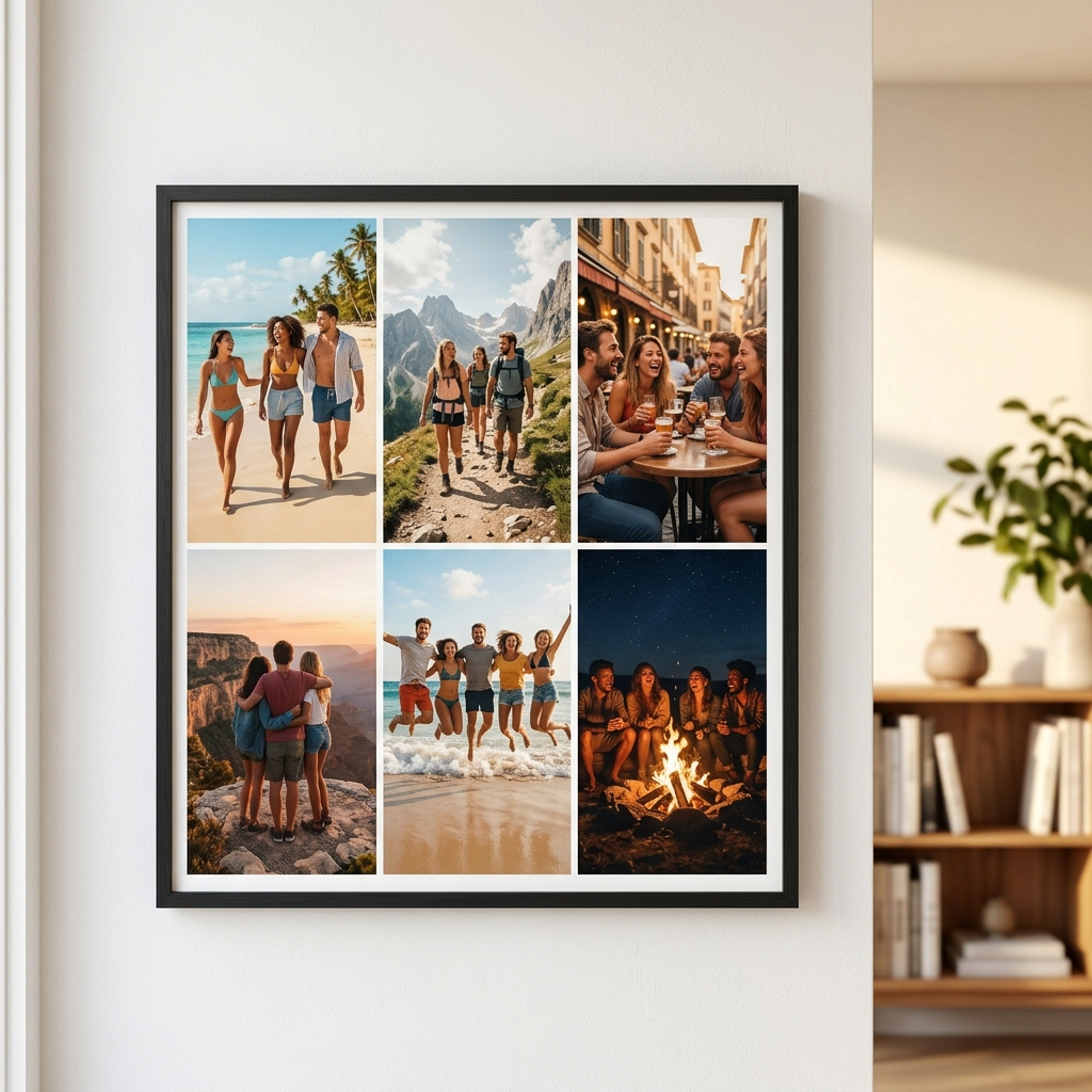 Collage — Best Friends Trip